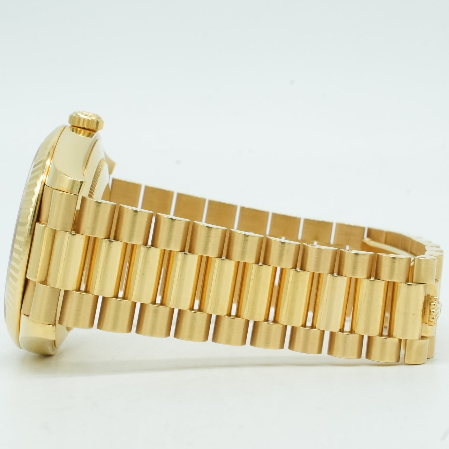 Rolex Day-Date 40 President 228238 Black Stick Yellow Gold Box & Paper