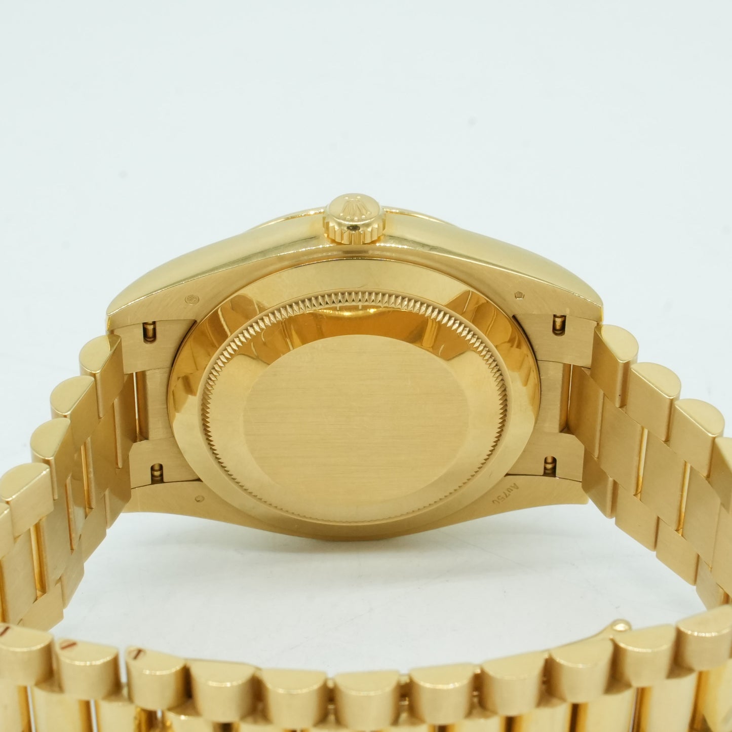 Rolex Day-Date 40 President 228238 Black Stick Yellow Gold Box & Paper