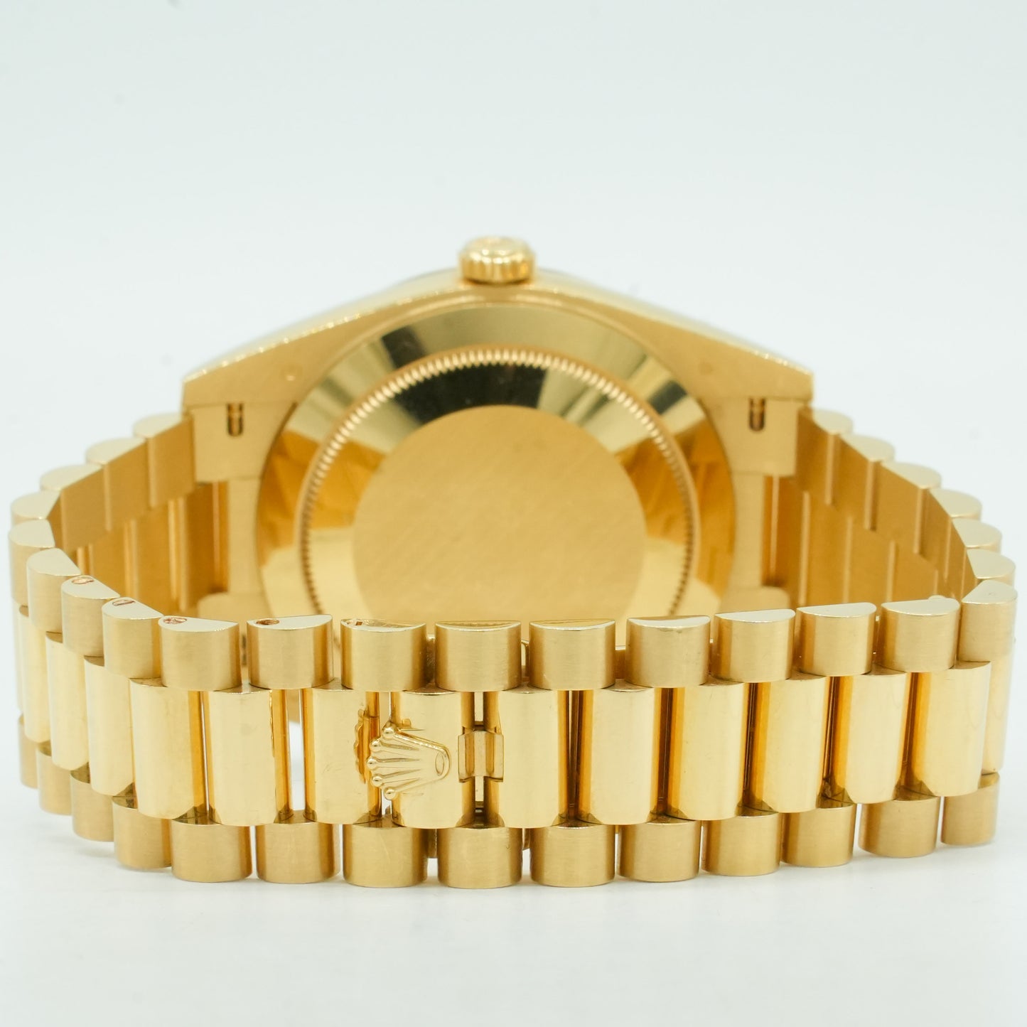 Rolex Day-Date II President 41mm Silver Roman 18K Yellow Gold 218238 BP 2022