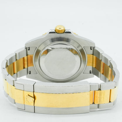 Rolex Submariner Date 18k Yellow Gold/Steel Ceramic Blue Mens 41mm 126613lb