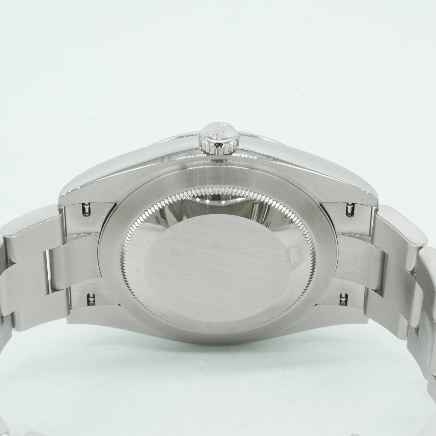 Rolex 41mm DateJust Steel Watch w/Black Dial & Fluted Bezel 116334 BP 2025