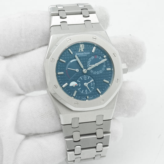 AUDEMARS PIGUET Royal Oak Dual Time 39mm Blue 26120ST.OO.1220ST.02