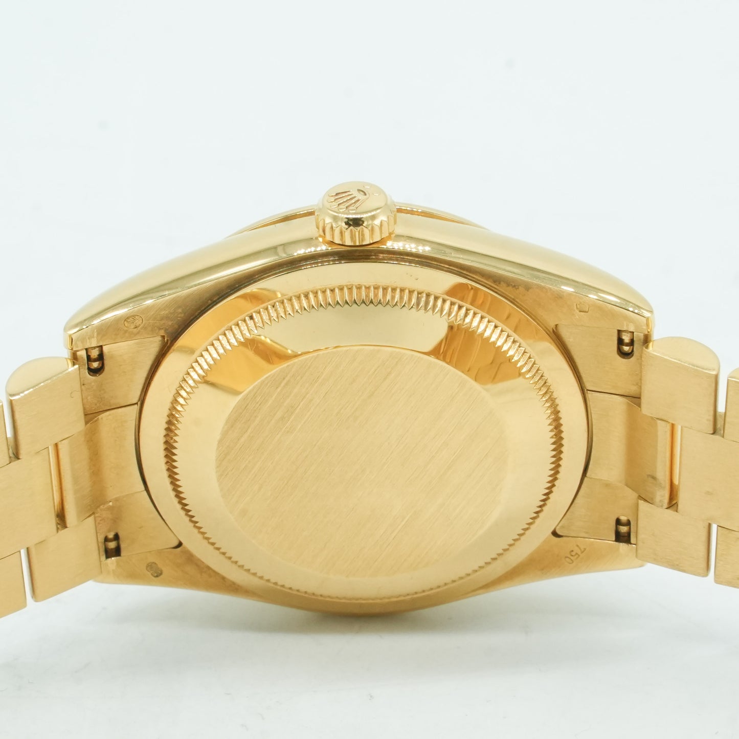 ROLEX Day-Date 36 118238 Yellow Diamond Champagne Dial