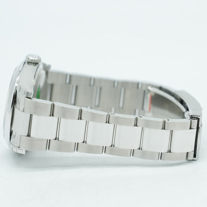Rolex Datejust 36mm 126200 White Roman Dial Domed Bezel Oyster Bracelet