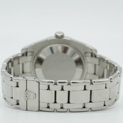 Rolex Lady-Datejust PearlMaster 34mm 81209 White Gold Factory Diamonds