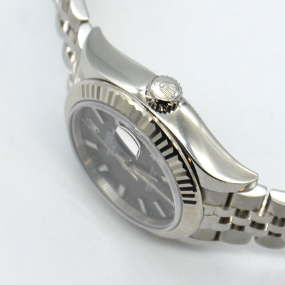 Rolex Lady-Datejust 28mm 279174 Steel Dark Grey Index