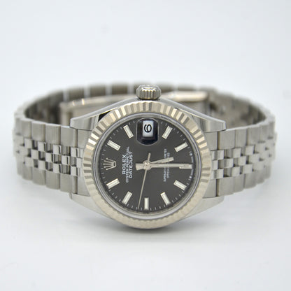 Rolex Lady-Datejust 28mm 279174 Steel Dark Grey Index
