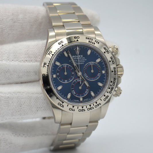 Rolex Men's Cosmograph Daytona 116509 Blue Dial 2021