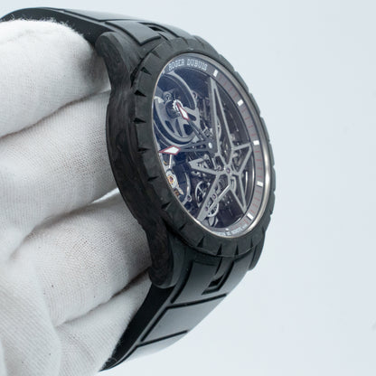 Roger Dubuis Carbon Excalibur 42mm DBEX0508 Skeleton Dial