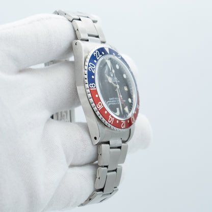 Rolex GMT-Master Pepsi 40mm Ref.1675 with Original Box & Papers 1971