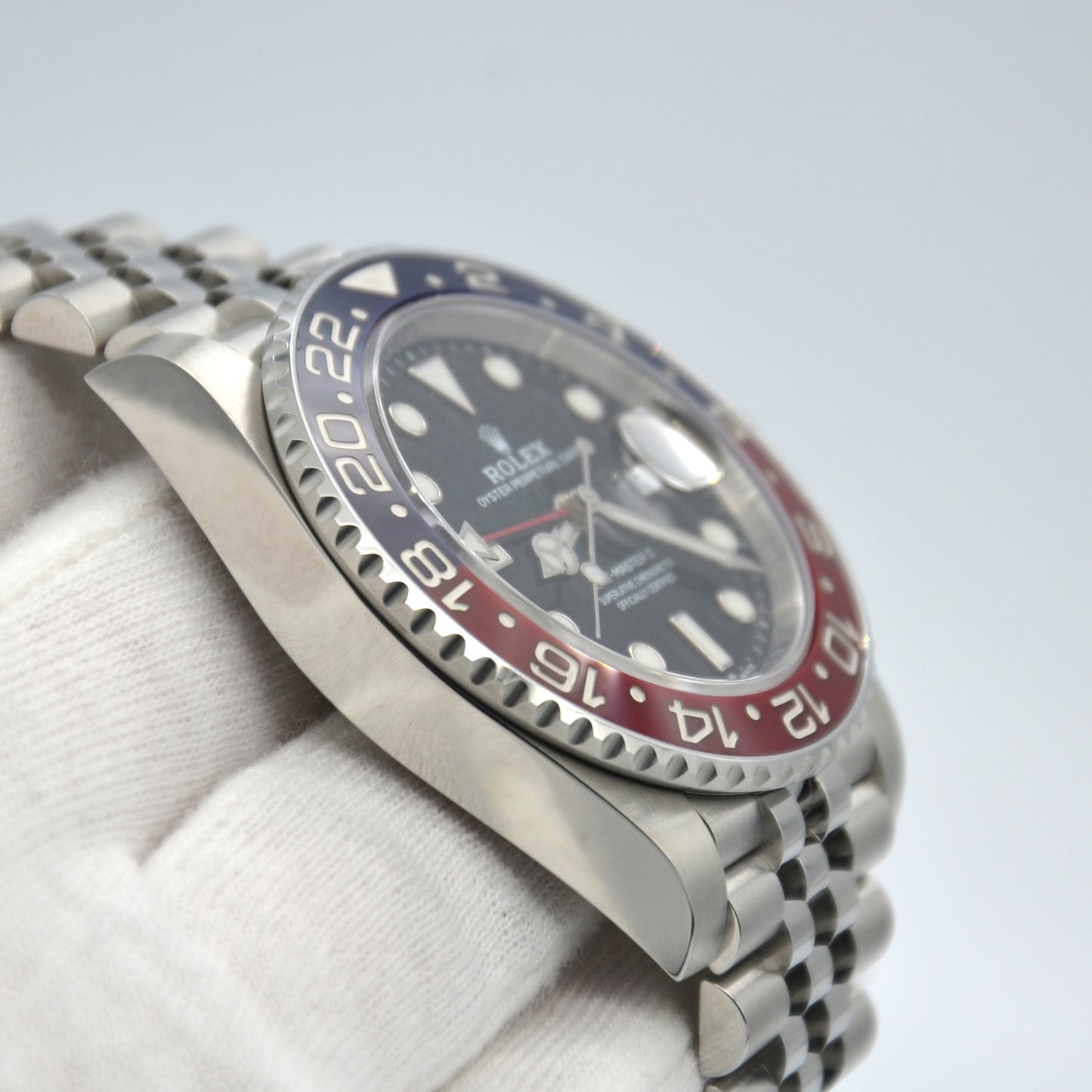 New Rolex GMT-Master II 40mm PEPSI Red Blue Jubilee 126710BLRO Box & Papers 2024
