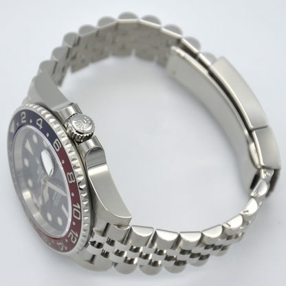 New Rolex GMT-Master II 40mm PEPSI Red Blue Jubilee 126710BLRO Box & Papers 2024