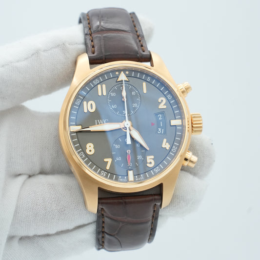 IWC Spitfire chronograph IW387803 Men's Watch in 18kt Rose Gold