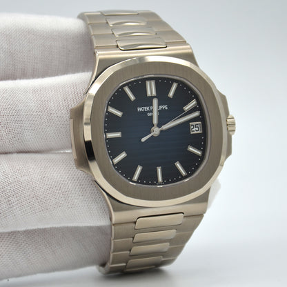 Patek Philippe Nautilus 5811/1G-001 White Gold Blue Dial 2022 B&P