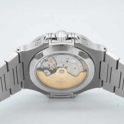 Patek Philippe 5726/1A Nautilus Annual Calendar Moonphase with Black Dial