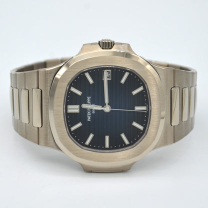 Patek Philippe Nautilus 5811/1G-001 White Gold Blue Dial 2022 B&P