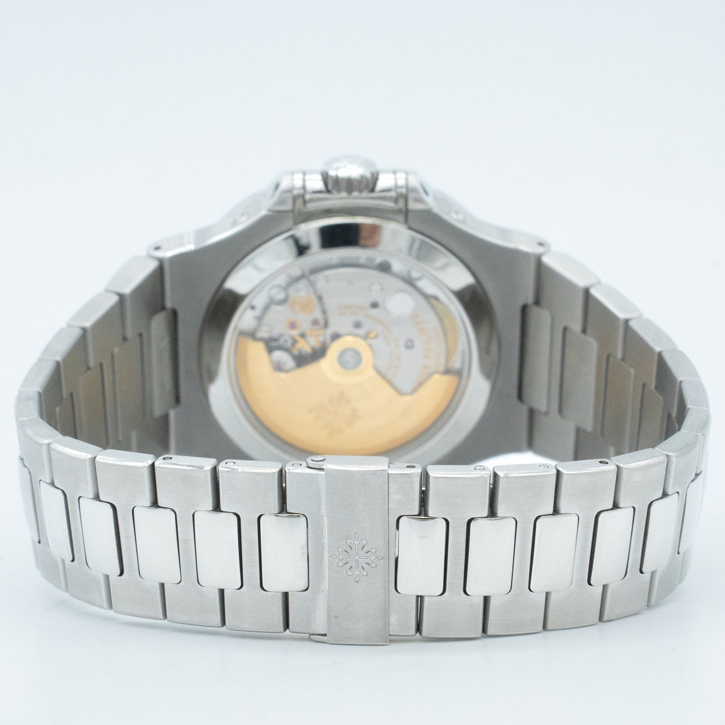 Patek Philippe 5726/1A Nautilus Annual Calendar Moonphase with Black Dial
