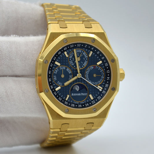Audemars Piguet Royal Oak Perpetual Calendar Blue Dial 26574BA.OO.1220BA.01