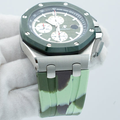 AUDEMARS PIGUET Royal Oak Offshore Green Camo Ceramic 26400SO.OO.A055CA.01
