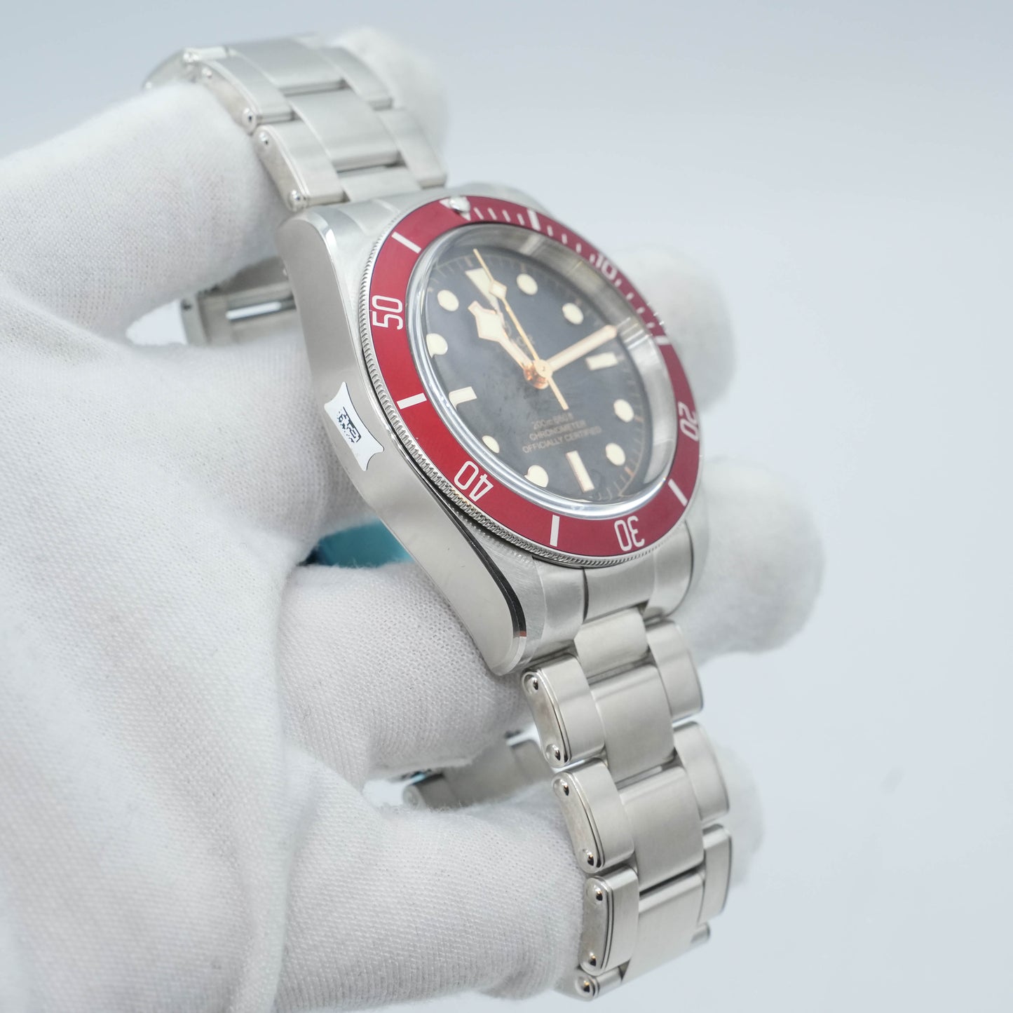 Tudor Black Bay Red Stainless Steel Black Dial 41mm 79230R