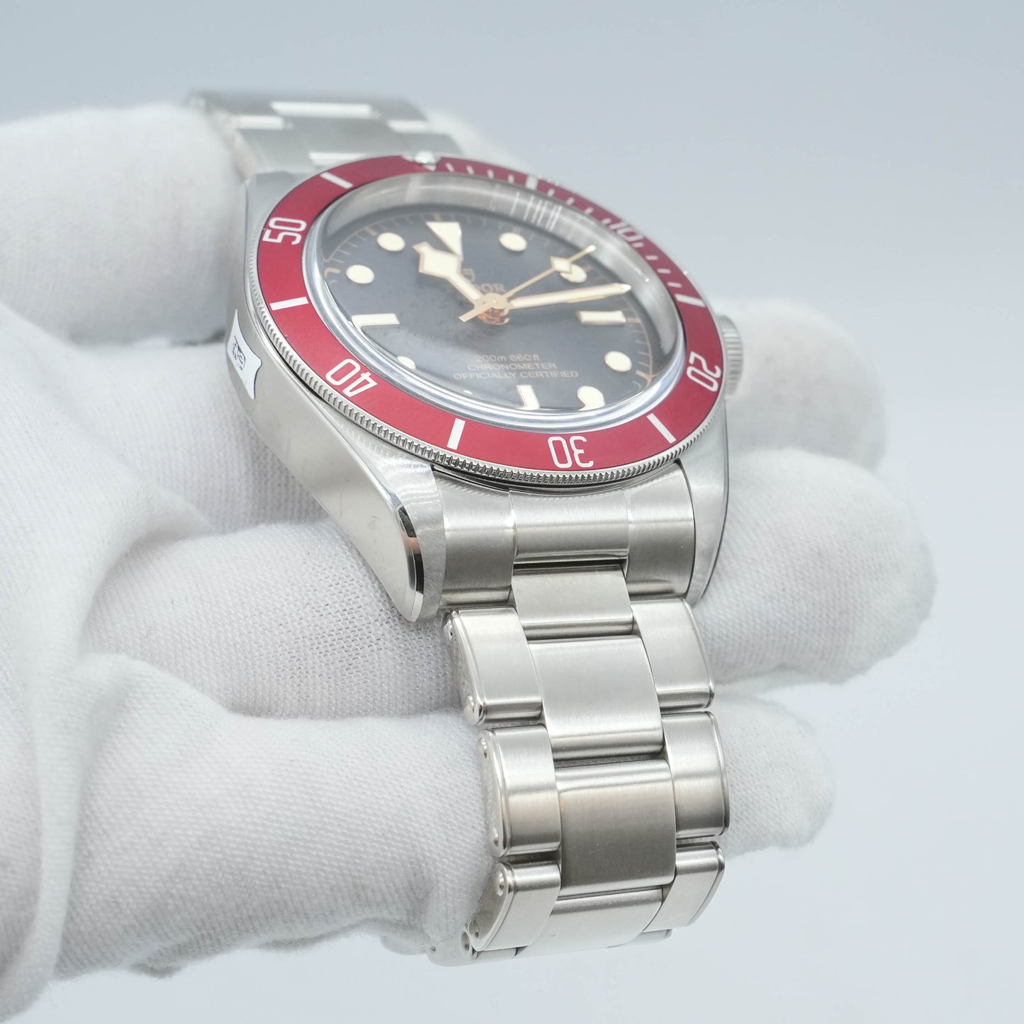 Tudor Black Bay Red Stainless Steel Black Dial 41mm 79230R
