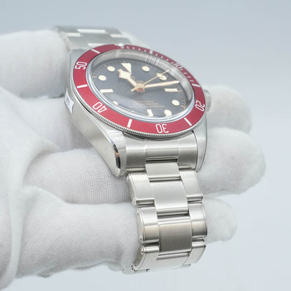 Tudor Black Bay Red Stainless Steel Black Dial 41mm 79230R